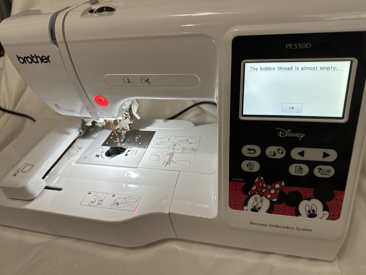 How to Change a Bobbin Mid-Project | Brother PE&nbsp;550d